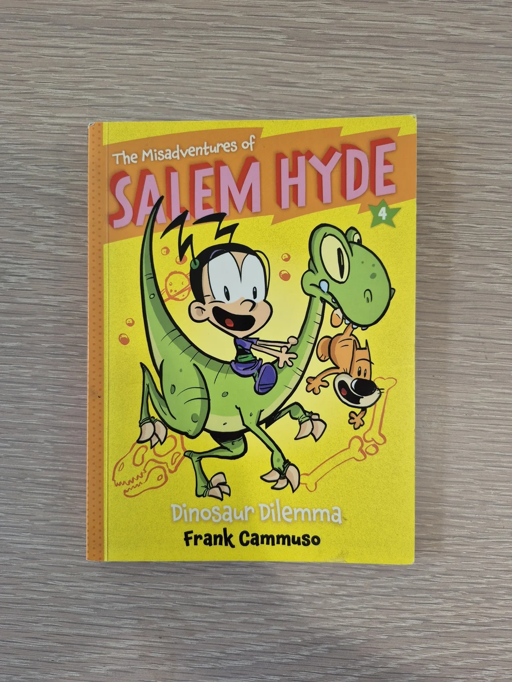 The Misadventures of Salem Hyde: Dinosaur Dilemma - Bright Yellow Kids' Book
